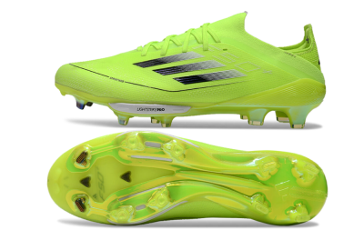 Adidas F50 Lightstrike Elite SG Low-Tops Soccer Cleats - Yellow/Black/White