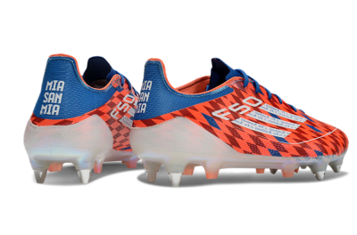 Adidas F50 Elite SG Low-Tops Soccer Cleats - Red/Blue/White