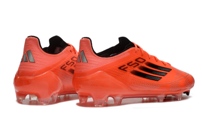 Adidas F50 Elite FG Low-Tops Soccer Cleats - Red/Black/Silver