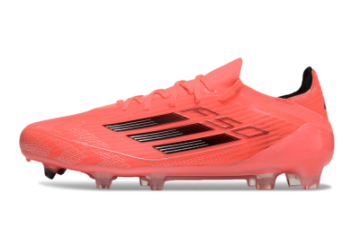 Adidas F50 Adizero FG Low-Tops Soccer Cleats - Red/Black