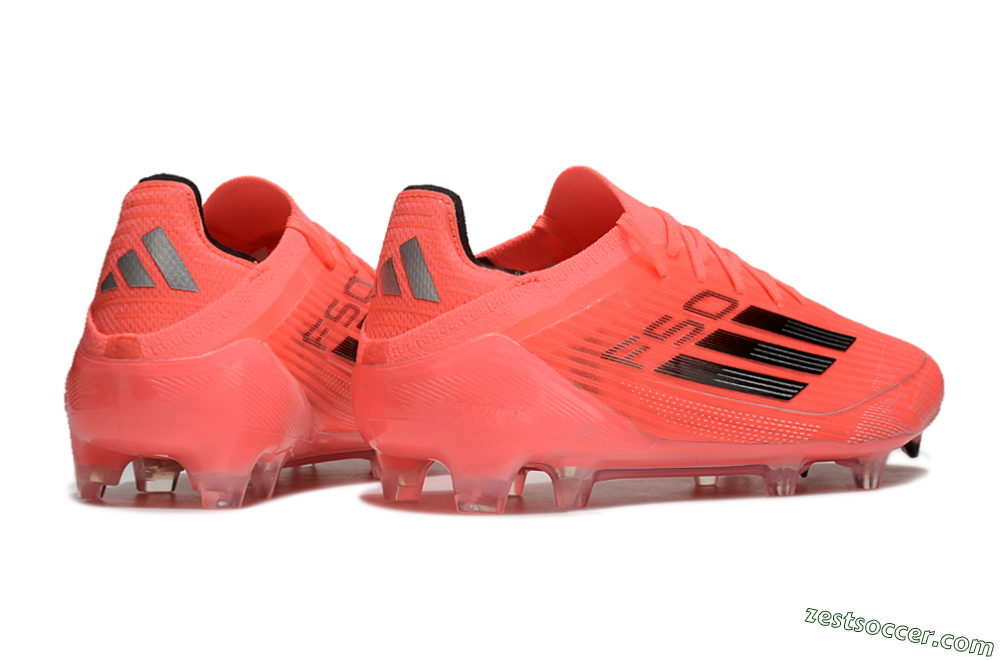 Adidas F50 Adizero FG Low-Tops Soccer Cleats - Red/Black 6
