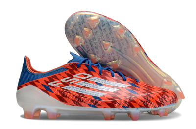 Adidas F50 Elite FG Low-Tops Soccer Cleats - Red/White/Blue
