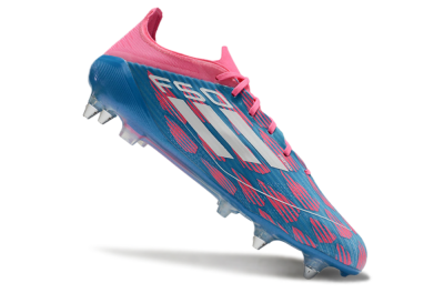 Adidas F50 Elite SG Low-Tops Soccer Cleats - Blue/Pink