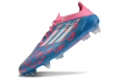 Adidas F50 Elite SG Low-Tops Soccer Cleats - Blue/Pink