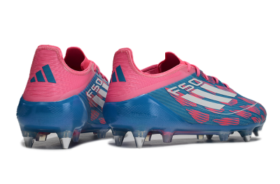 Adidas F50 Elite SG Low-Tops Soccer Cleats - Blue/Pink