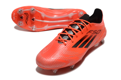 Adidas F50 Elite SG Low-Tops Soccer Cleats - Red/Black
