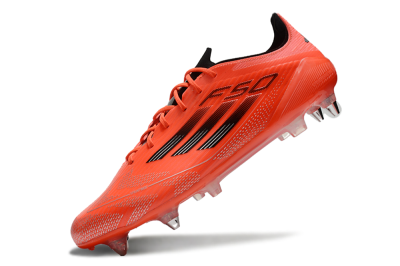 Adidas F50 Elite SG Low-Tops Soccer Cleats - Red/Black