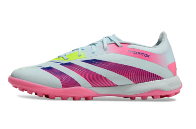 Adidas Predator 24 Elite TF Low-Tops Soccer Shoes - Jade/Pink/Yellow