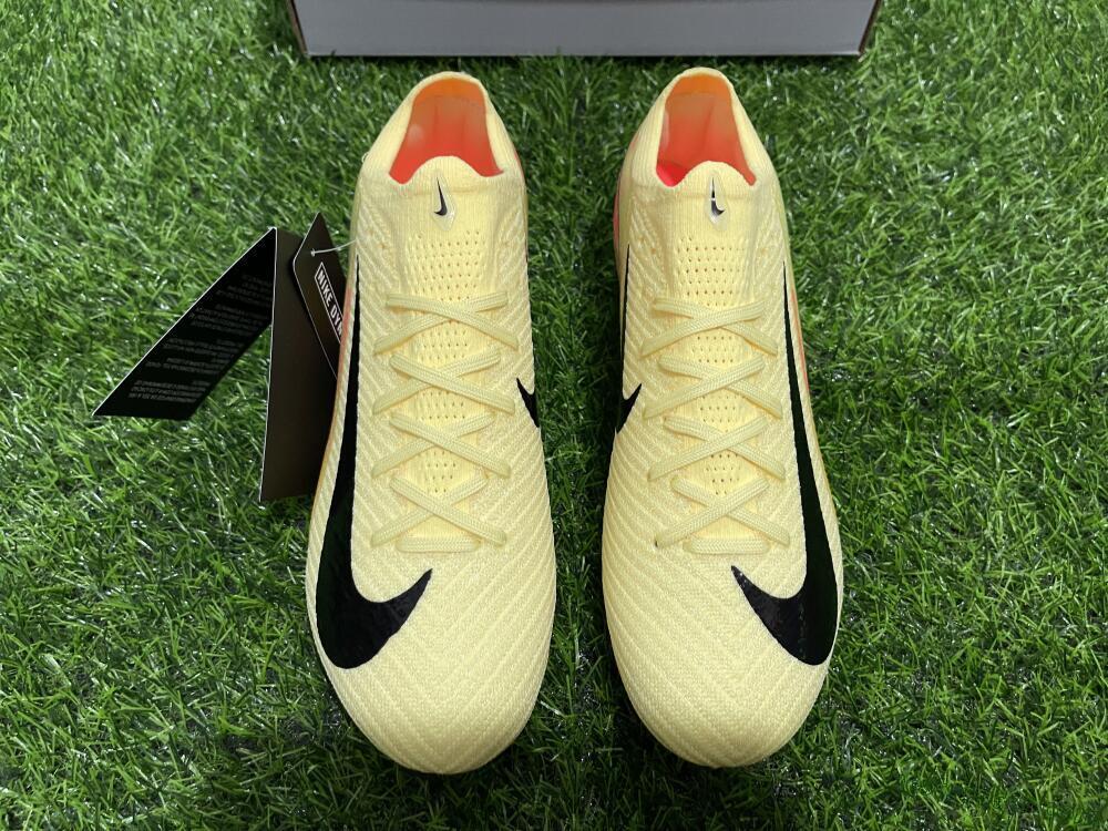 Nike Air Zoom Mercurial Vapor 16 Elite AG Low-Tops Soccer Cleats - Yellow/Black/Orange