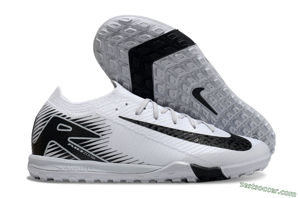 Nike Air Zoom Mercurial Vapor 16 Elite Low-Tops Soccer Cleats - White/Black 0