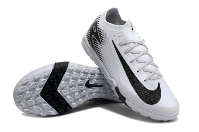 Nike Air Zoom Mercurial Vapor 16 Elite Low-Tops Soccer Cleats - White/Black