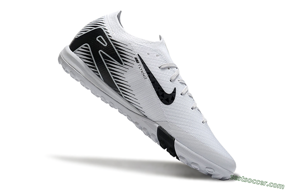 Nike Air Zoom Mercurial Vapor 16 Elite Low-Tops Soccer Cleats - White/Black 5