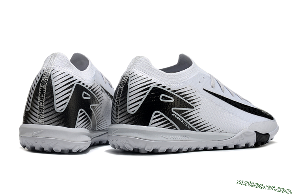 Nike Air Zoom Mercurial Vapor 16 Elite Low-Tops Soccer Cleats - White/Black 6