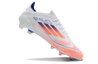 Adidas F50 Elite Low-Tops Soccer Cleats - Pink/White/Blue
