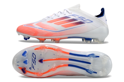 Adidas F50 Elite Low-Tops Soccer Cleats - Pink/White/Blue