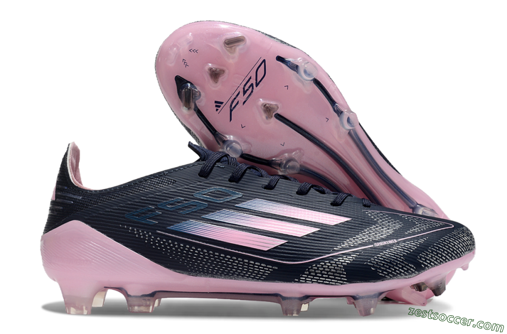 Adidas F50 Elite FG Low-Tops Soccer Cleats - Blue/Pink 0