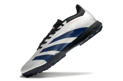Adidas Predator 24 Elite TF Low-Tops Soccer Shoes - Silver/Blue/Pink