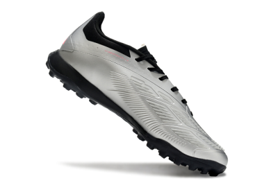 Adidas Predator 24 Elite TF Low-Tops Soccer Shoes - Silver/Blue/Pink