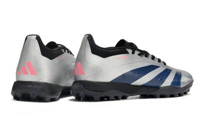 Adidas Predator 24 Elite TF Low-Tops Soccer Shoes - Silver/Blue/Pink