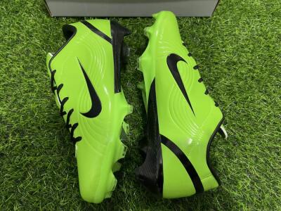 Ronaldo x Nike R9 Mercurial Vapor 3 FG Low-Tops Soccer Cleats - Green/Black