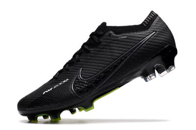 Nike Air Zoom Mercurial Vapor 15 Elite FG Low-Tops Soccer Cleats - Black/White/Yellow