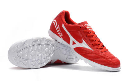 Mizuno Morelia Neo TF Low-Tops Soccer Shoes - Red/White