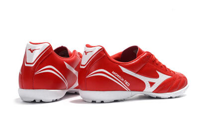 Mizuno Morelia Neo TF Low-Tops Soccer Shoes - Red/White