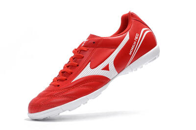 Mizuno Morelia Neo TF Low-Tops Soccer Shoes - Red/White
