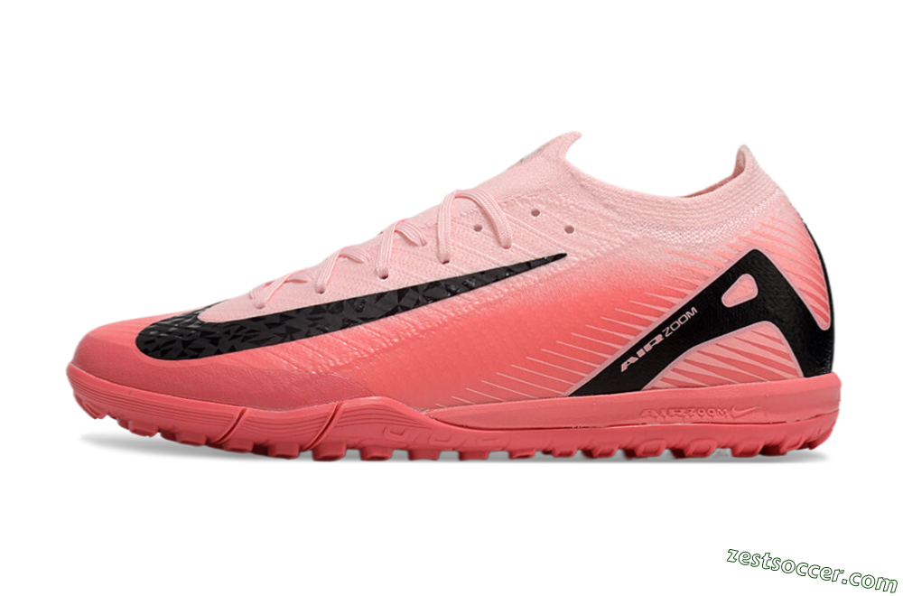 Nike Air Zoom Mercurial Vapor 16 Elite TF Low-Tops Soccer Shoes - Pink/Black 2