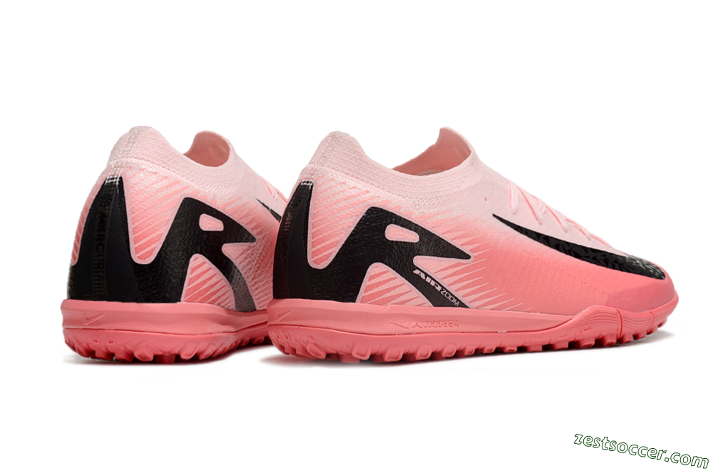 Nike Air Zoom Mercurial Vapor 16 Elite TF Low-Tops Soccer Shoes - Pink/Black 6