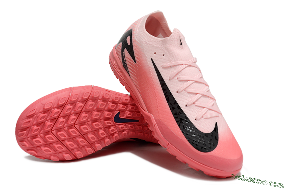 Nike Air Zoom Mercurial Vapor 16 Elite TF Low-Tops Soccer Shoes - Pink/Black 3