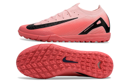 Nike Air Zoom Mercurial Vapor 16 Elite TF Low-Tops Soccer Shoes - Pink/Black