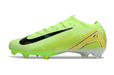 Nike Air Zoom Mercurial Vapor 16 Elite FG Low-Tops Soccer Cleats - Green/Black/Yellow