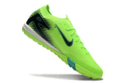 Nike Air Zoom Mercurial Vapor 16 Elite TF Low-Tops Soccer Shoes - Green/Black/Blue