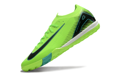 Nike Air Zoom Mercurial Vapor 16 Elite TF Low-Tops Soccer Shoes - Green/Black/Blue