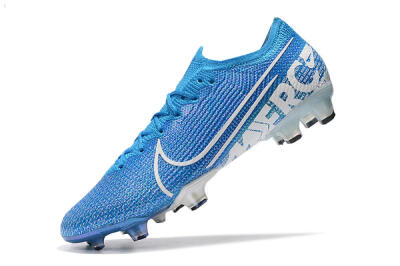 Nike Mercurial Vapor 13 Elite FG Low-Tops Soccer Cleats - Blue/White