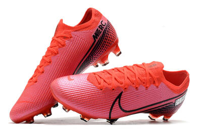Nike Mercurial Vapor 13 Elite FG Low-Tops Soccer Cleats - Red/Black