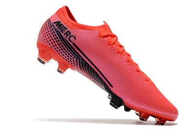 Nike Mercurial Vapor 13 Elite FG Low-Tops Soccer Cleats - Red/Black