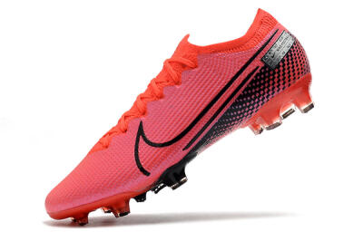 Nike Mercurial Vapor 13 Elite FG Low-Tops Soccer Cleats - Red/Black