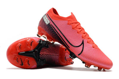 Nike Mercurial Vapor 13 Elite FG Low-Tops Soccer Cleats - Red/Black