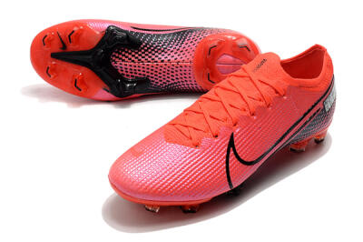 Nike Mercurial Vapor 13 Elite FG Low-Tops Soccer Cleats - Red/Black