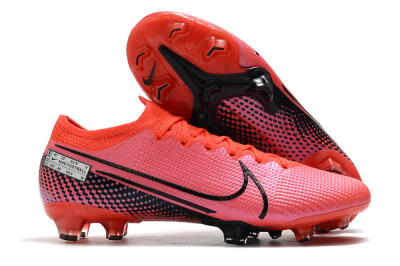 Nike Mercurial Vapor 13 Elite FG Low-Tops Soccer Cleats - Red/Black