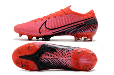 Nike Mercurial Vapor 13 Elite FG Low-Tops Soccer Cleats - Red/Black
