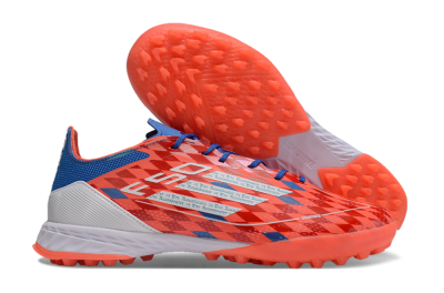 Thomas Müller x Adidas F50 Elite Raumdeuter TF Low-Tops Soccer Shoes - Red/Blue/White