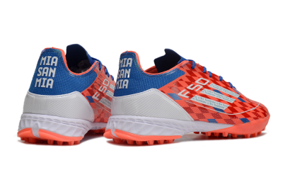 Thomas Müller x Adidas F50 Elite Raumdeuter TF Low-Tops Soccer Shoes - Red/Blue/White