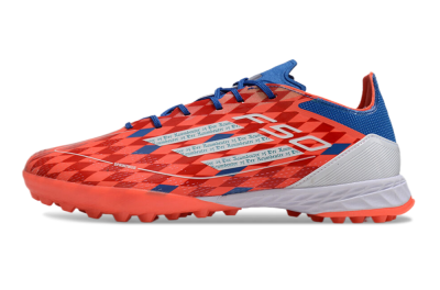 Thomas Müller x Adidas F50 Elite Raumdeuter TF Low-Tops Soccer Shoes - Red/Blue/White