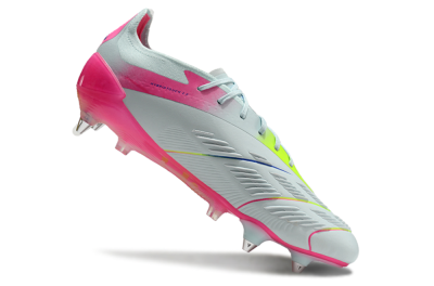 Adidas Predator Elite 24 SG Low-Tops Soccer Cleats - Jade/Pink/Blue