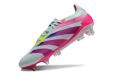 Adidas Predator Elite 24 SG Low-Tops Soccer Cleats - Jade/Pink/Blue