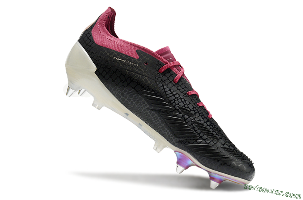 Adidas Predator Elite 24 SG Low-Tops Soccer Cleats - Black/White/Red 4