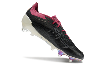 Adidas Predator Elite 24 SG Low-Tops Soccer Cleats - Black/White/Red